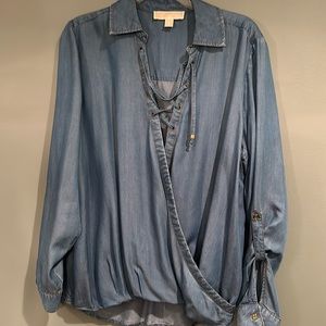 Michael Kors denim shirt